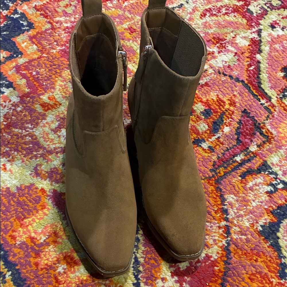Brown Ankle Boots